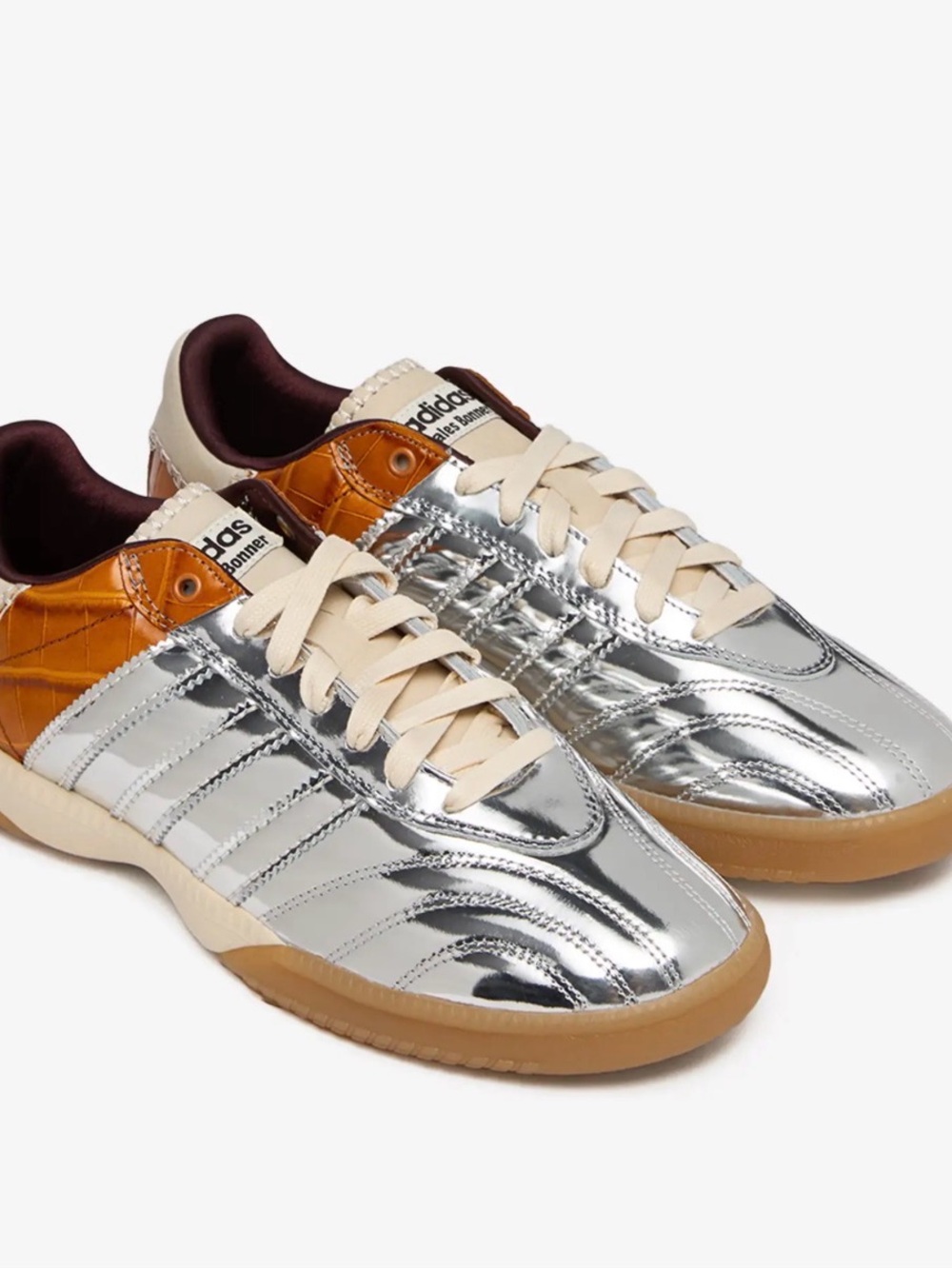 Adidas Sambas Millenium x Wales Bonner croc sneakers size 7.5. Rare find.